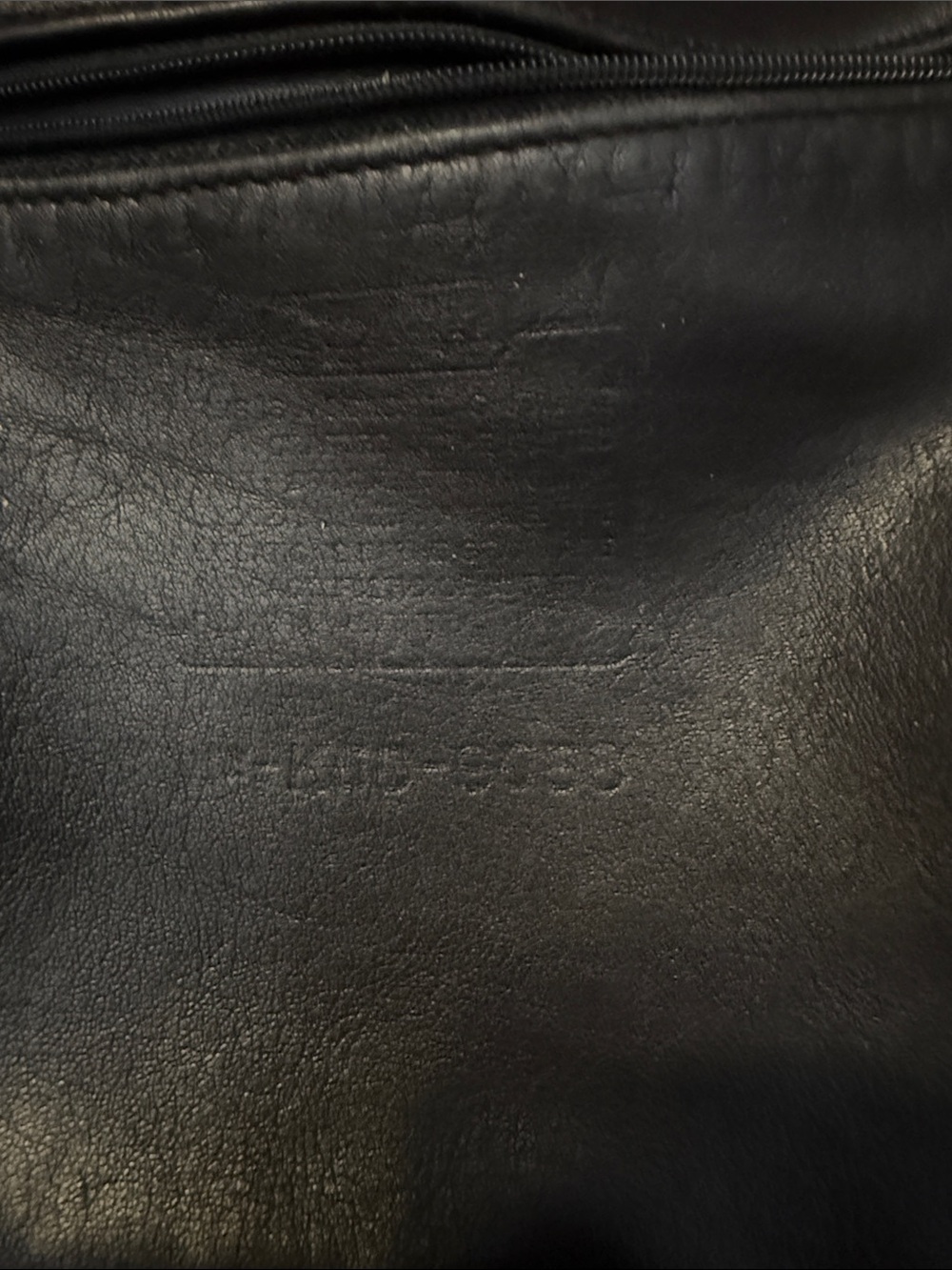 Vintage Coach Black Leather Legacy Hobo Shoulder Bag 9058 - Picture 4 of 5